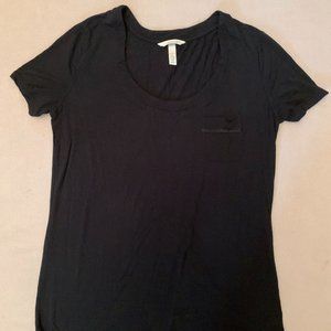 Soma Cool Nights Short Sleeve Pajama Tee w/ Pocket